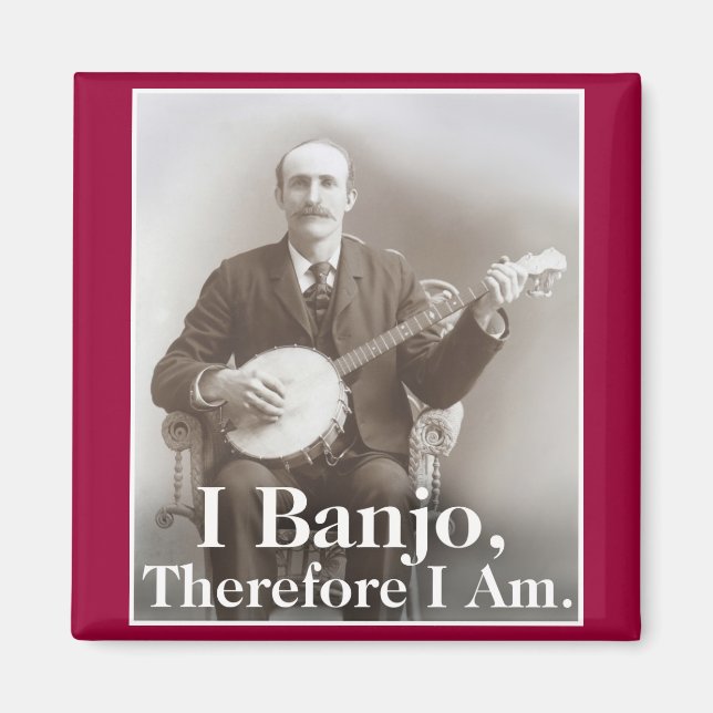 I Banjo Magnet (Front)