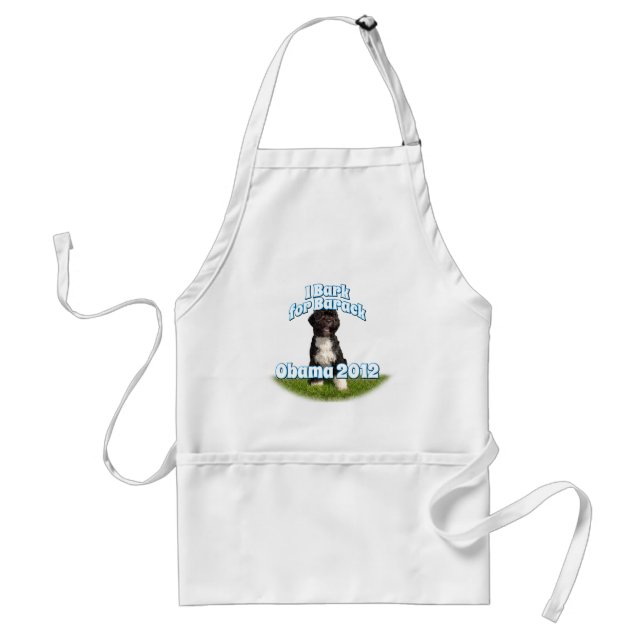 I Bark for Barack, Bo the First Dog Obama Standard Apron (Front)