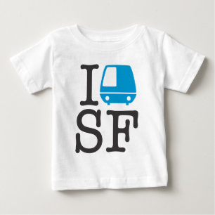 I Bart SF Baby Shirt