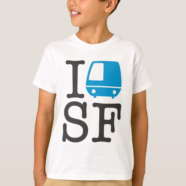 I Bart SF Kids Shirt (Front)