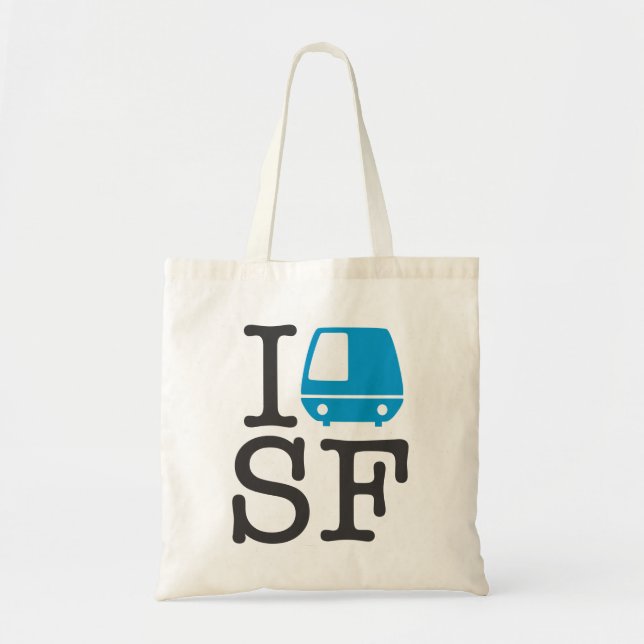 I Bart SF Tote (Front)