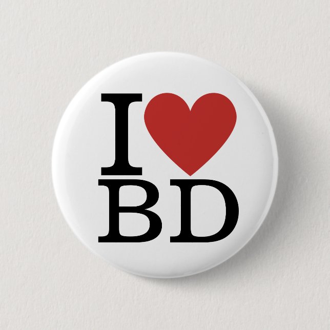 I ❤️ BD Building Dept. for Employee CUSTOM Pins (Front)