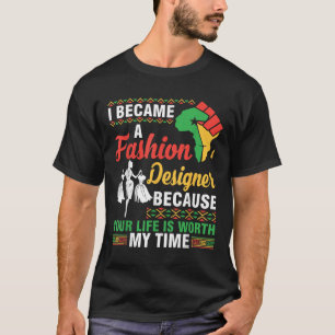 I Became A Social Worker Because Your Life Is Wort T-Shirt
