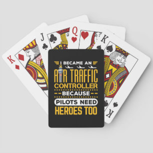 I Became an Air Traffic Controller Heroes Playing Cards