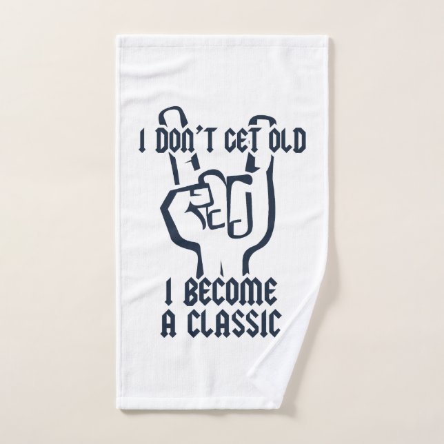 I become a classic bath towel set (Hand Towel)