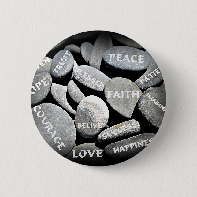 I Believe_ 6 Cm Round Badge (Front)