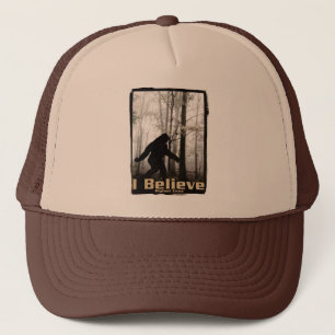 I Believe Bigfoot Lives Trucker Hat