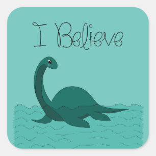 I Believe - Change Colour Square Sticker
