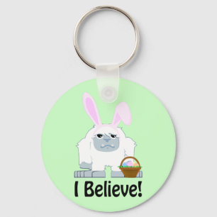 I Believe! Easter Yeti Key Ring