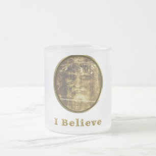 I believe frosted glass coffee mug