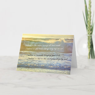 I BELIEVE Greeting Card