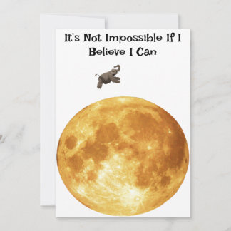 I Believe I Can Card