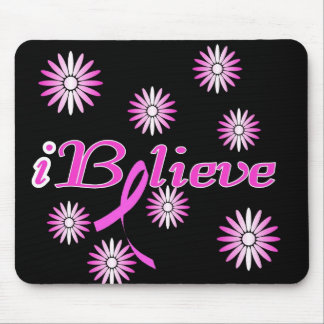 I BELIEVE in a Cure for Breast Cancer Mouse Mat