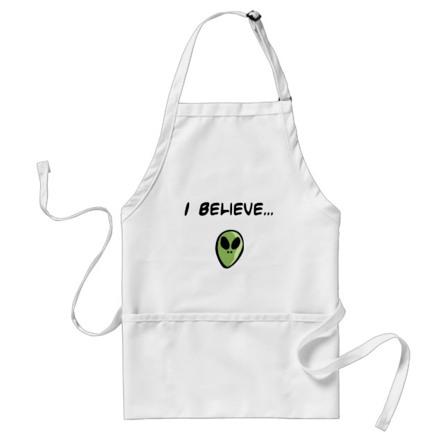 I Believe in Aliens Standard Apron (Front)