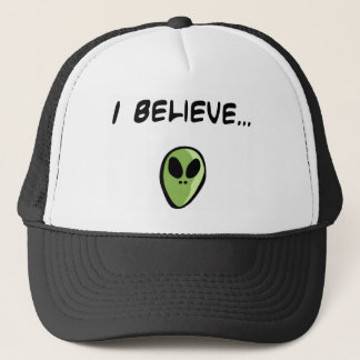 I Believe in Aliens Trucker Hat
