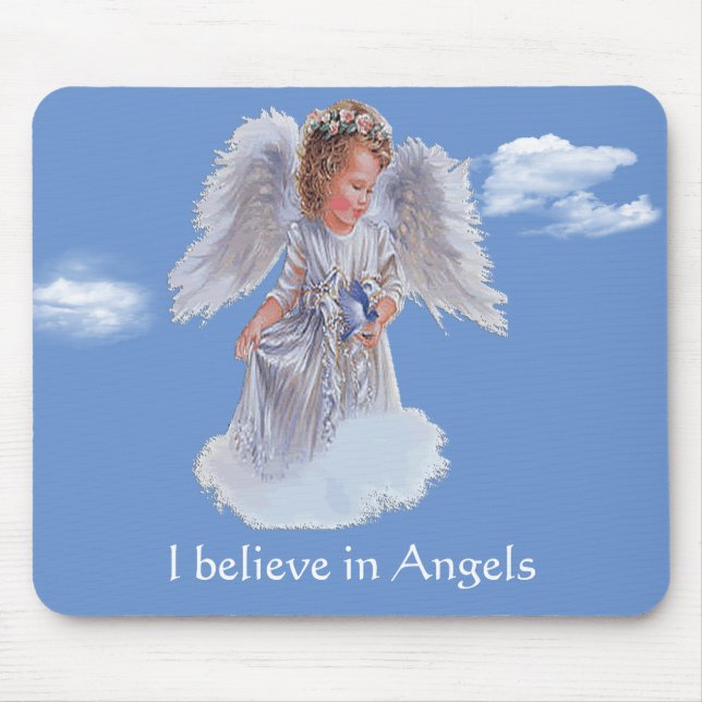 I believe in Angels Mouse Mat (Front)