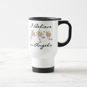 I Believe in Angels T-shirts and Gifts Travel Mug