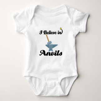 i believe in anvils baby bodysuit