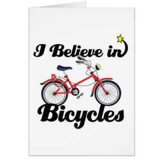 i believe in bicycles