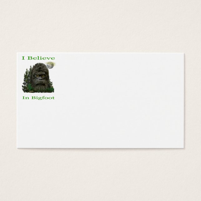 I believe in Bigfoot (Front)