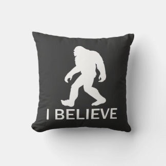 I believe in Bigfoot Cushion