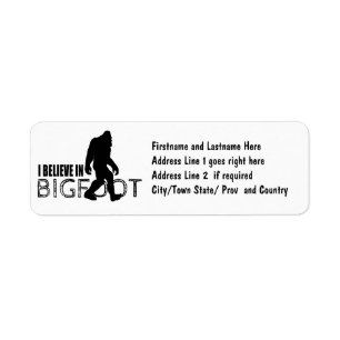 I Believe in Bigfoot Funny Sasquatch