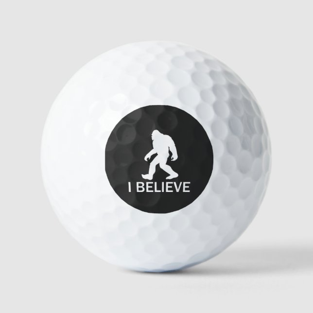 I believe in Bigfoot Golf Balls (Front)