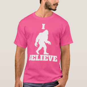 I Believe In Bigfoot Sasquatch Urban Legends Skunk T-Shirt