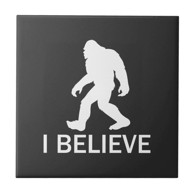 I believe in Bigfoot Tile (Front)