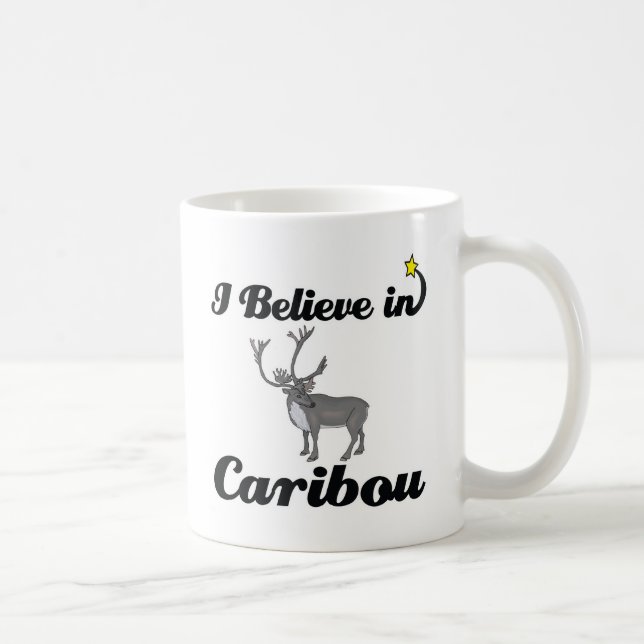 i believe in caribou coffee mug (Right)
