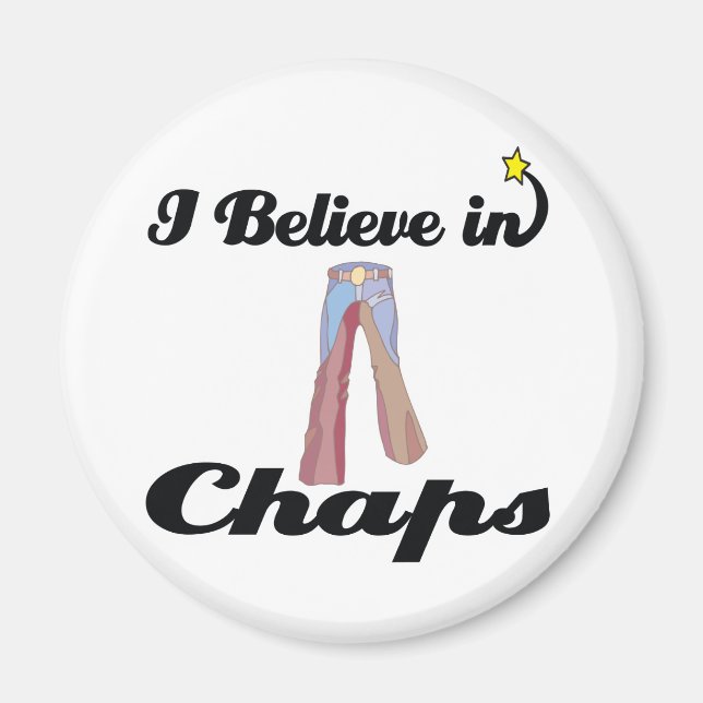 i believe in chaps magnet (Front)