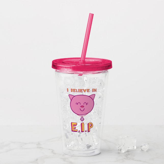 I Believe in E.I.P Acrylic Tumbler (Back Ice)