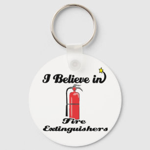 i believe in fire extinguishers key ring