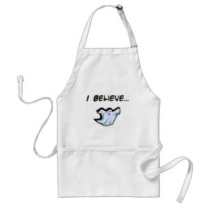 I Believe in Ghosts Standard Apron