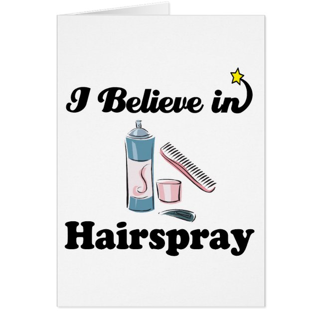 i believe in hairspray (Front)