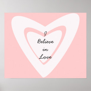 I Believe in Love Poster