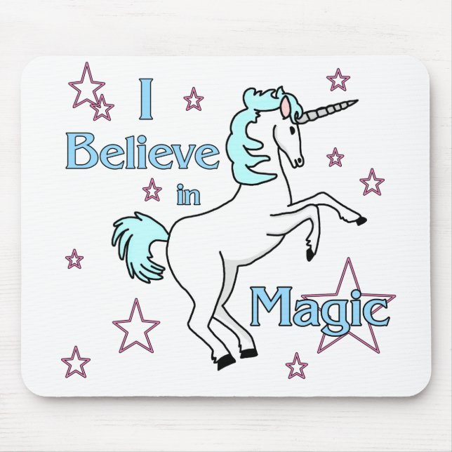 I Believe In Magic Mouse Mat (Front)