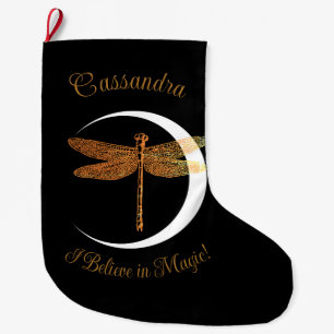 I Believe in Magic! Personalised Large Christmas Stocking