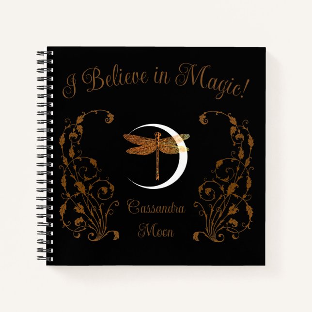 I Believe in Magic! Personalised  Notebook (Front)