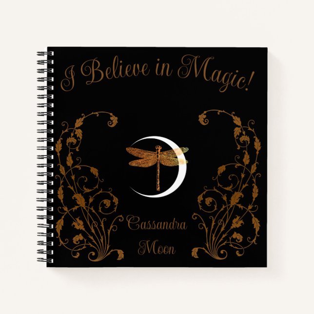 I Believe in Magic! Personalised Notebook (Front)