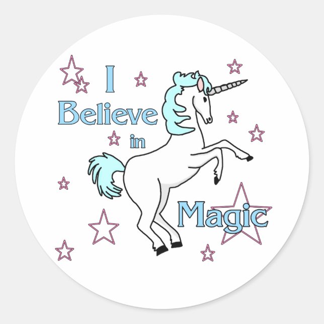 I Believe In Magic Sticker (Front)