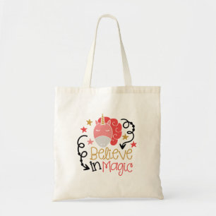 i Believe in Magic Unicorn Tote Bag