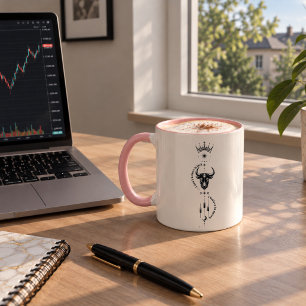 I Believe in Myself Minimal Trader Symbol Design Mug