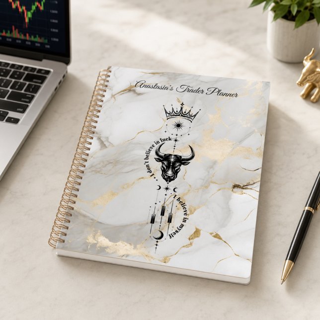 I Believe in Myself premium trader Planner (Image shown for illustration purposes only.)