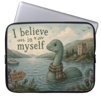 I believe in myself whimsical Loch Ness Monster