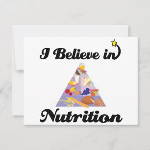 i believe in nutrition