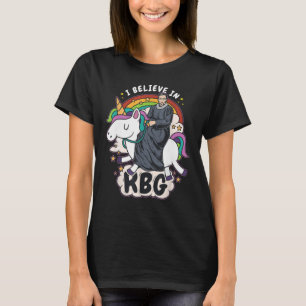 I believe in rbg unicorn feminist T-Shirt