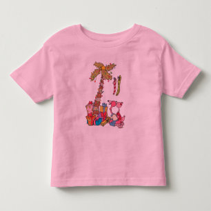 "I believe in santa claus" toddler t-shirt