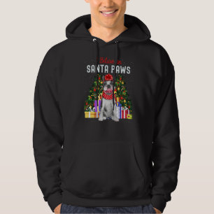 I Believe In Santa Paws  Cute French Bulldog Chris Hoodie