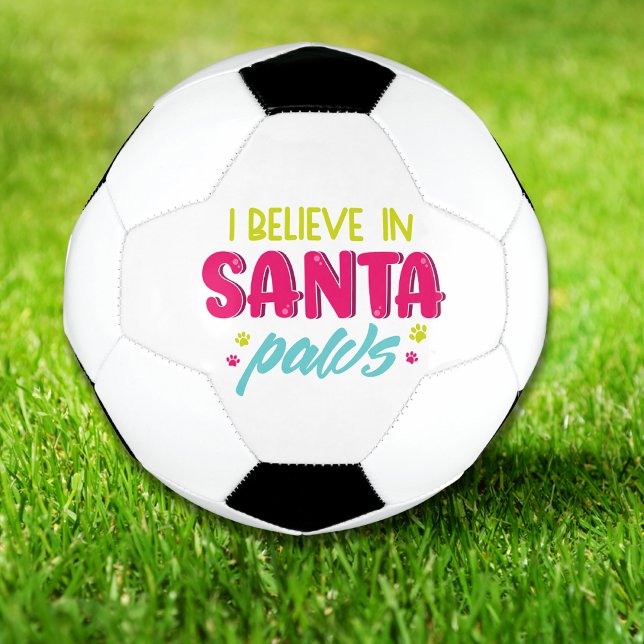 I Believe In Santa Paws Pets Dogs | Christmas Football (Creator Uploaded)